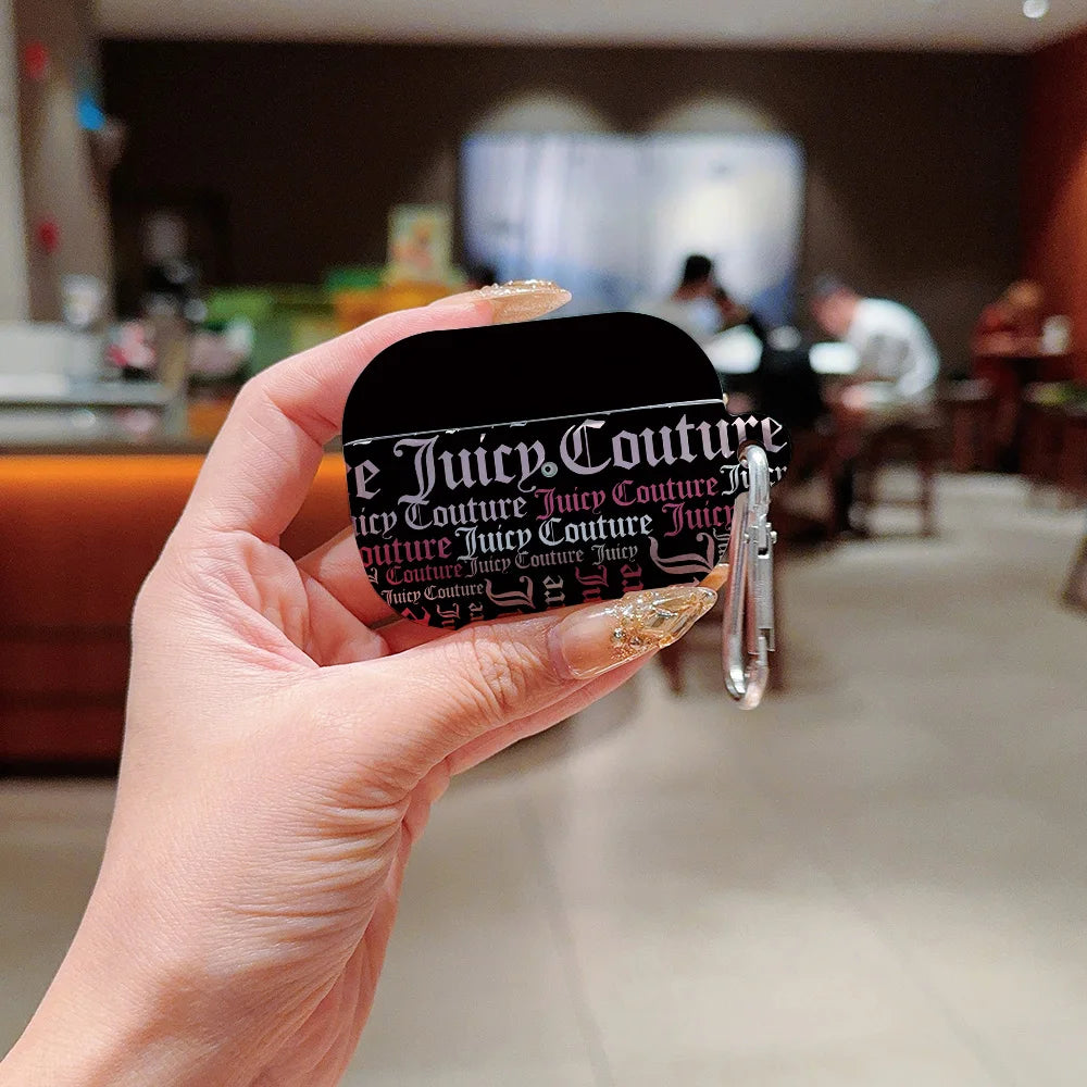 Velour Script AirPods Case