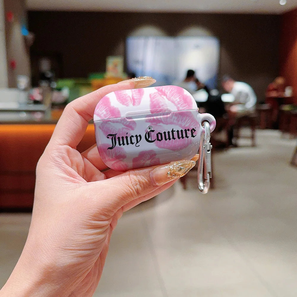 Blush Kiss AirPods Case