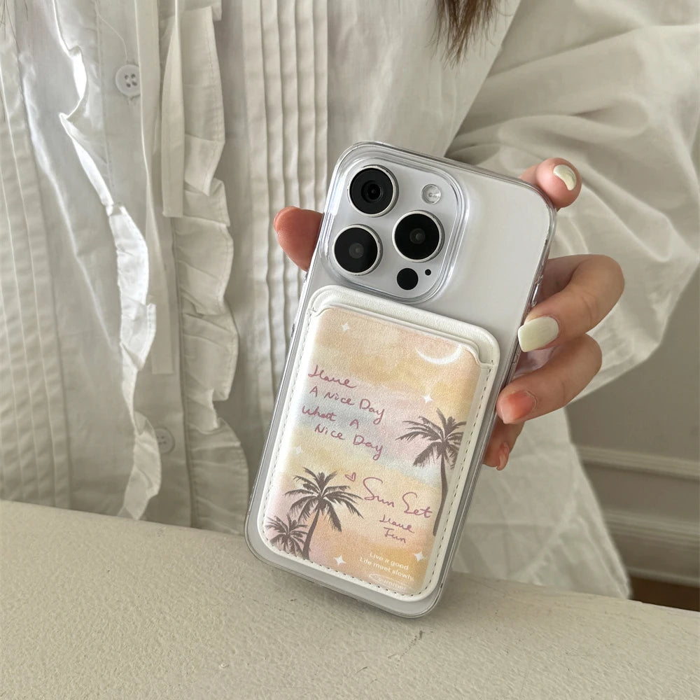 ColorPlay Leather Wallet Case