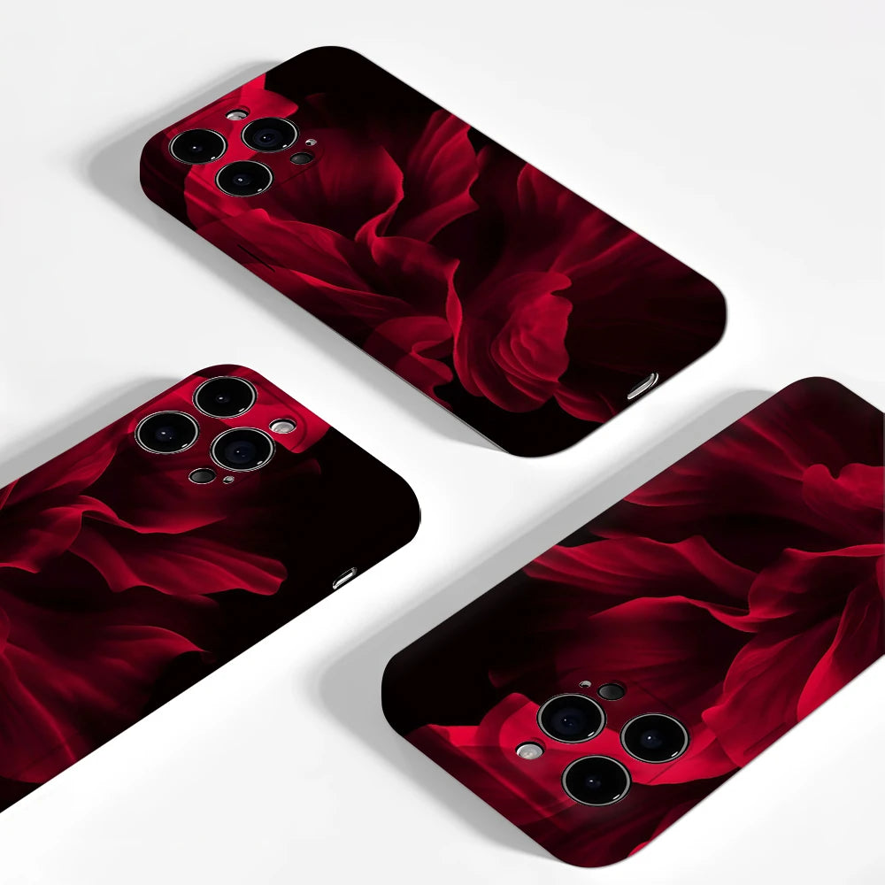 Crimson Velvet Bloom