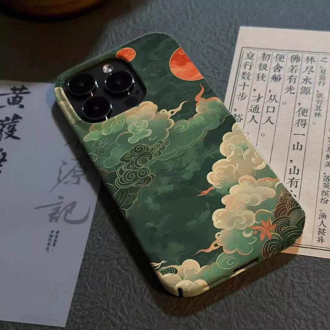 Jade Cloud Sun Case