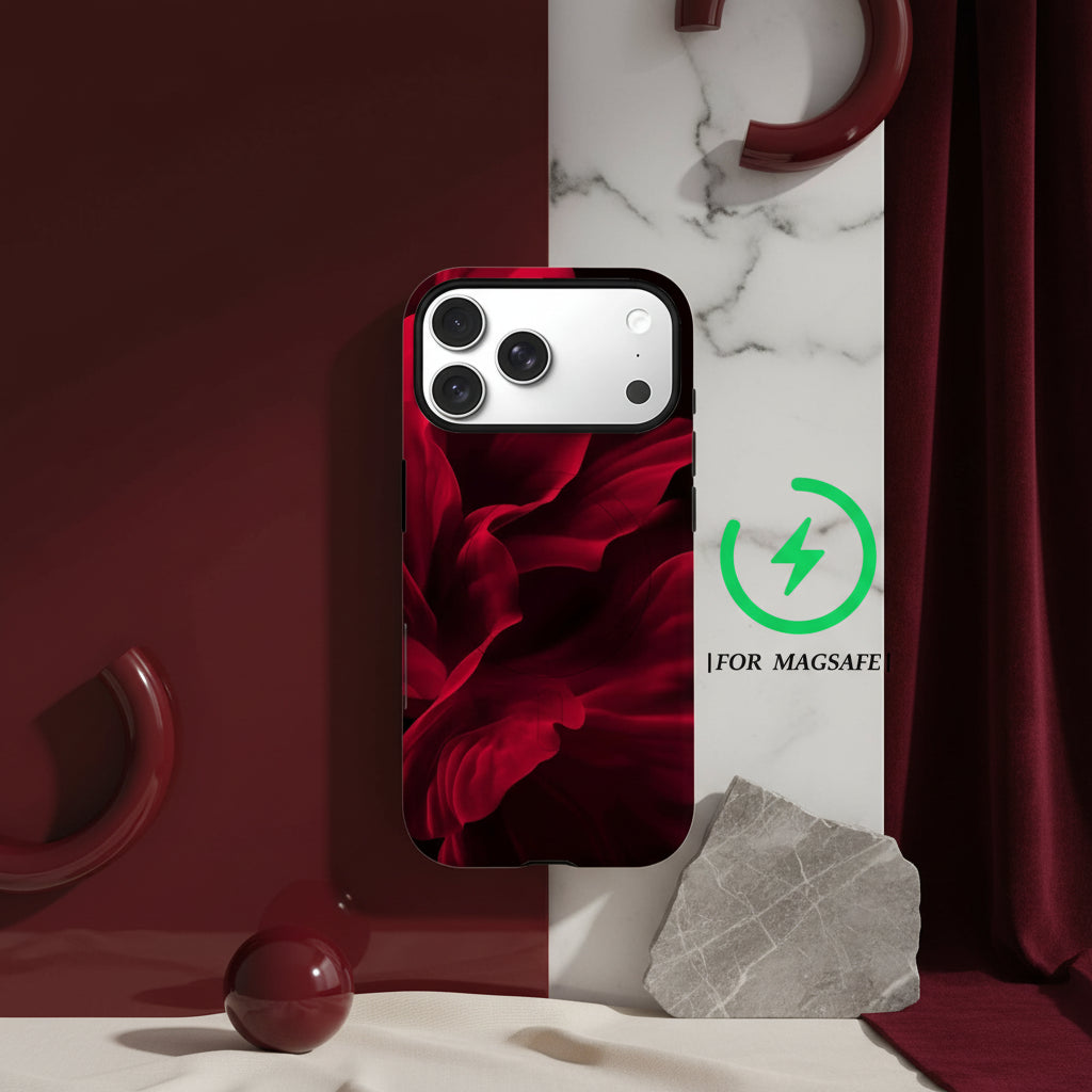Crimson Velvet Bloom