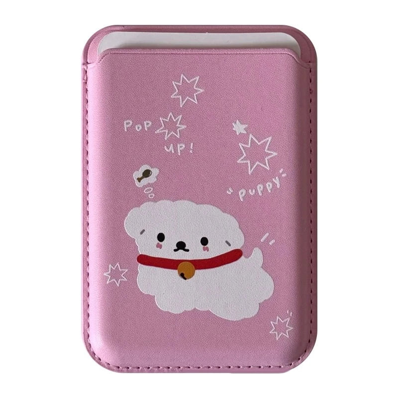 CuteDawg Leather Wallet Case