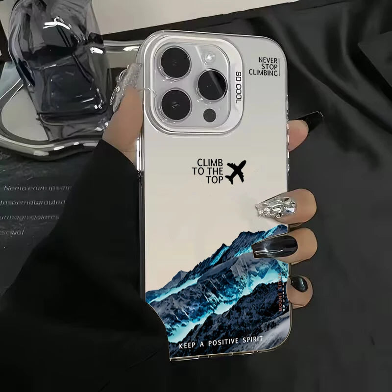 Mountain Peak Aircraft Phone Case