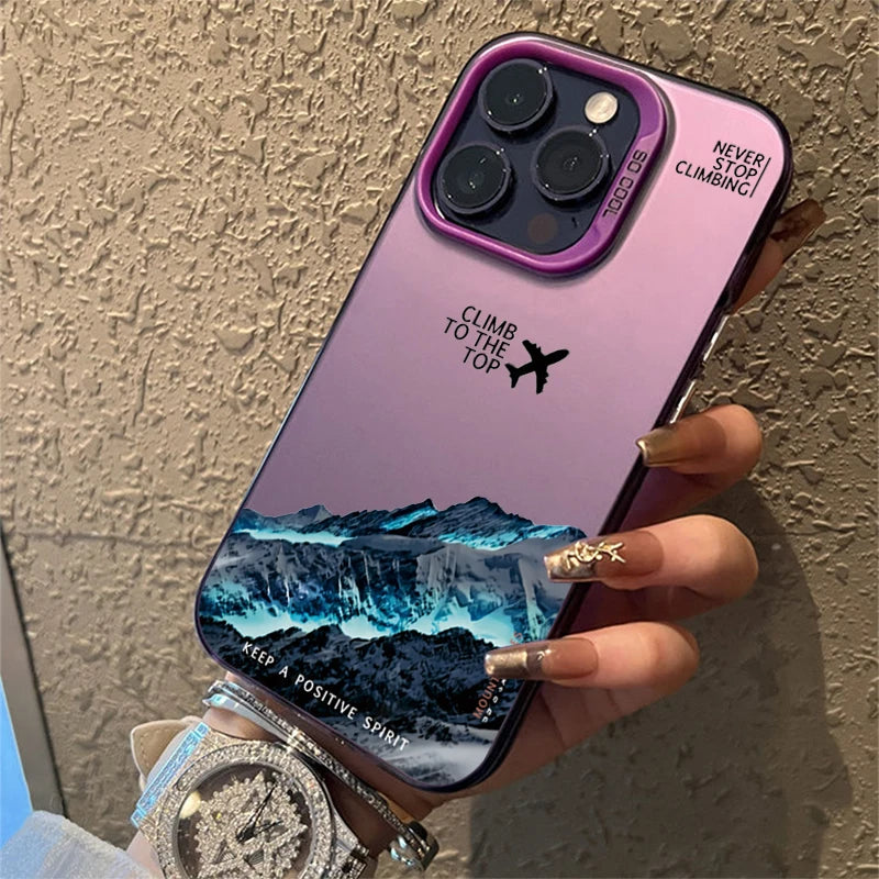 Mountain Peak Aircraft Phone Case