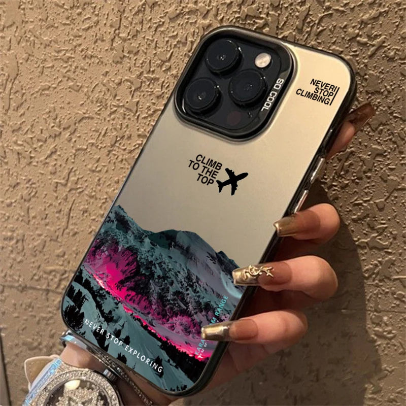 Mountain Peak Aircraft Phone Case