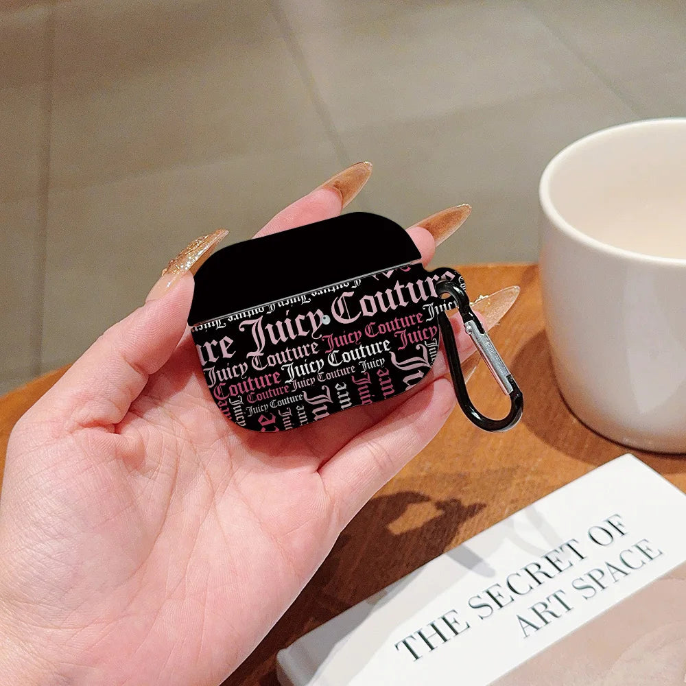 Velour Script AirPods Case