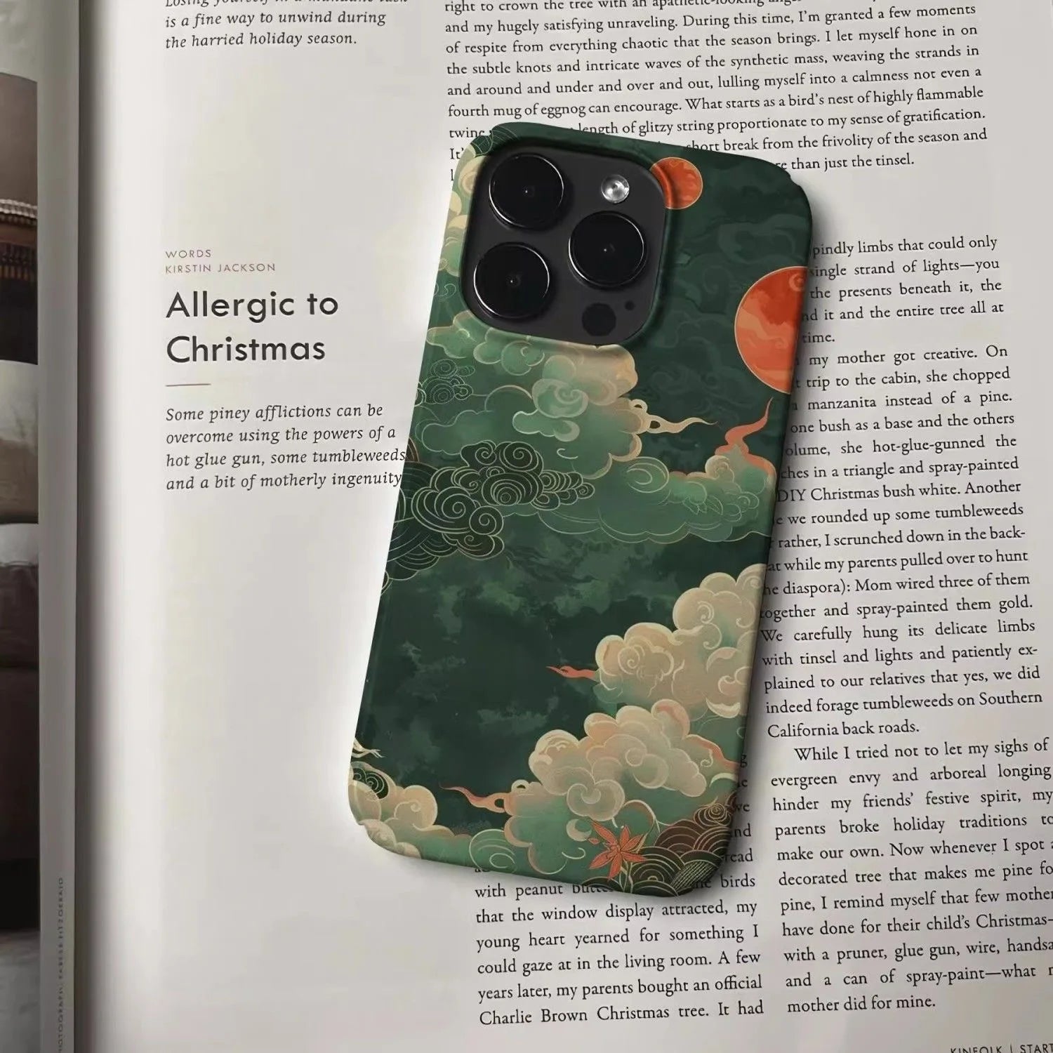 Jade Cloud Sun Case