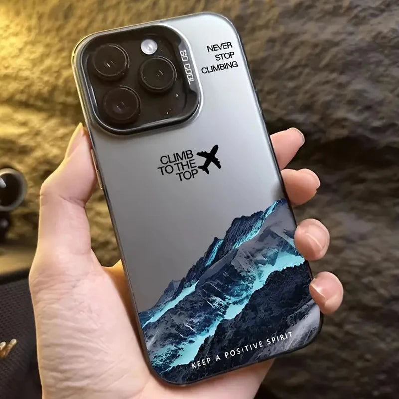 Mountain Peak Aircraft Phone Case