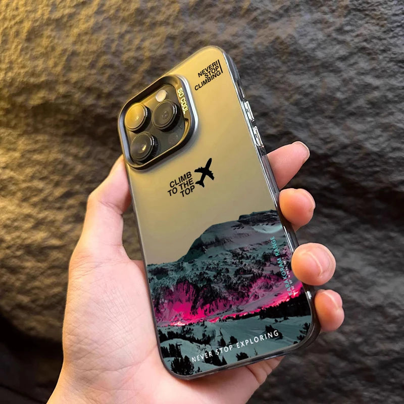 Mountain Peak Aircraft Phone Case