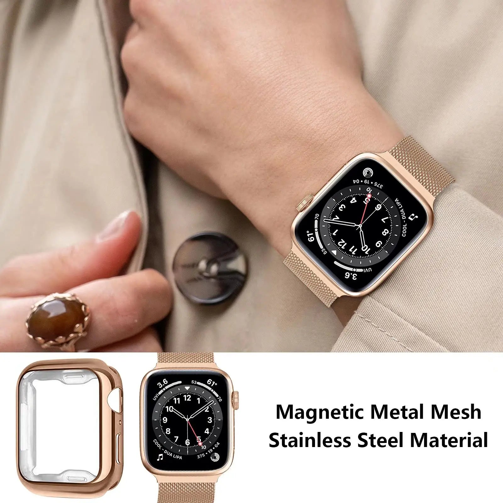 Aura Milanese Case Band
