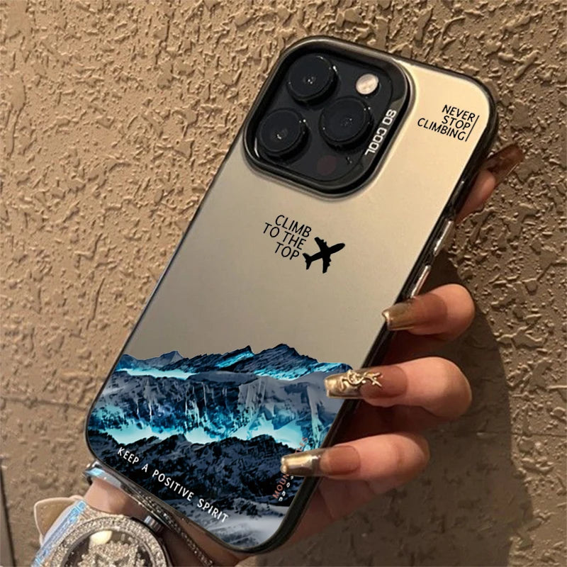 Mountain Peak Aircraft Phone Case