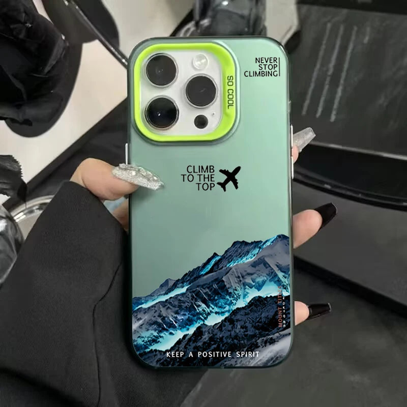 Mountain Peak Aircraft Phone Case