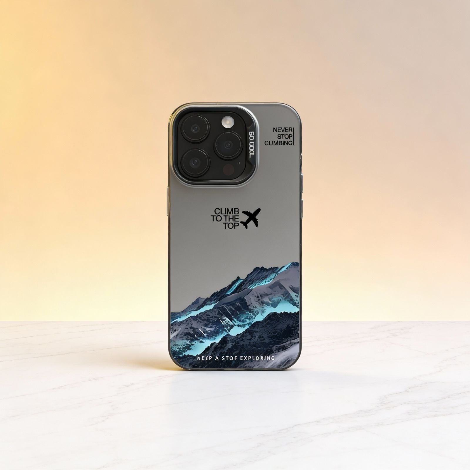 Mountain Peak Aircraft Phone Case
