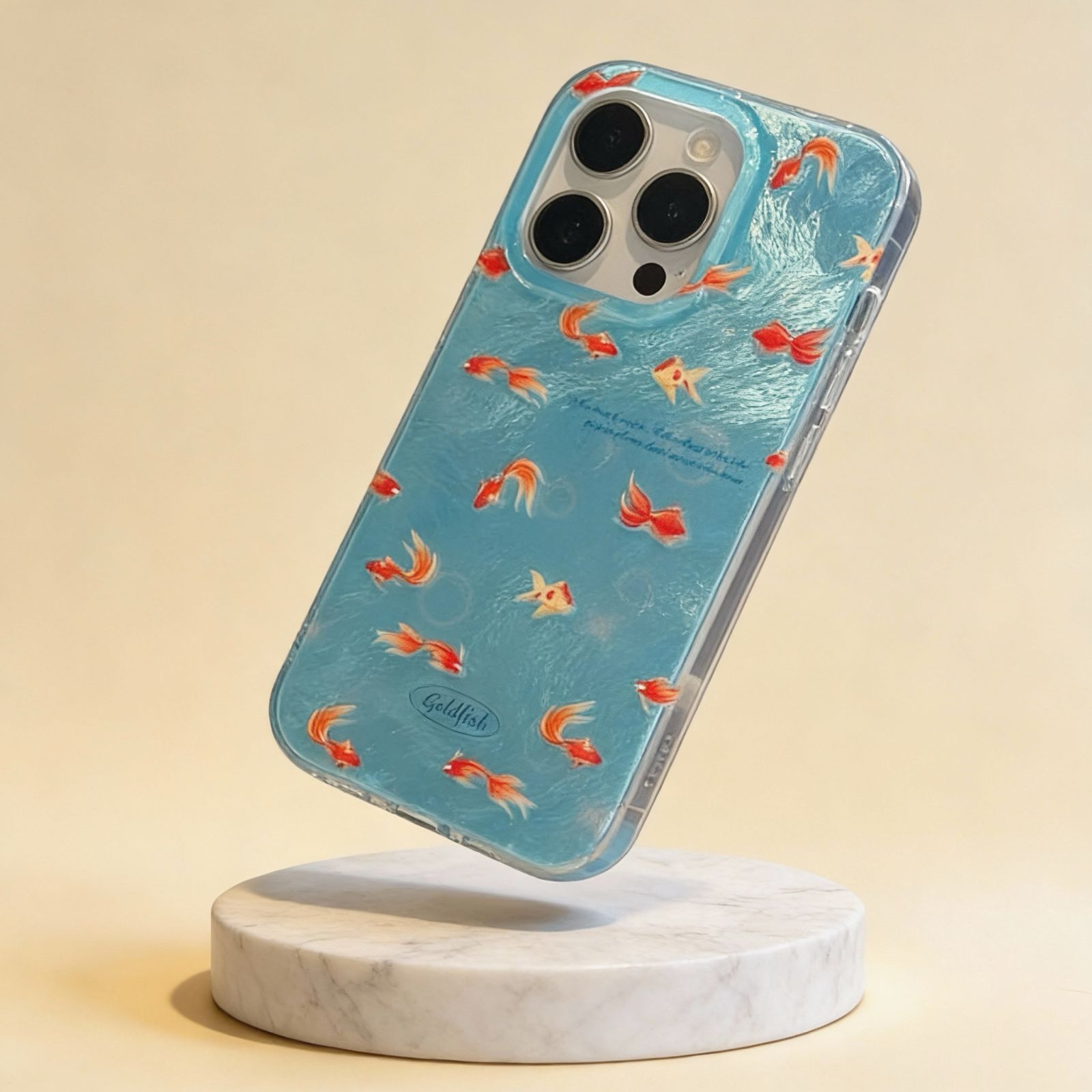 Japanese Koi Spiral Ocean Case