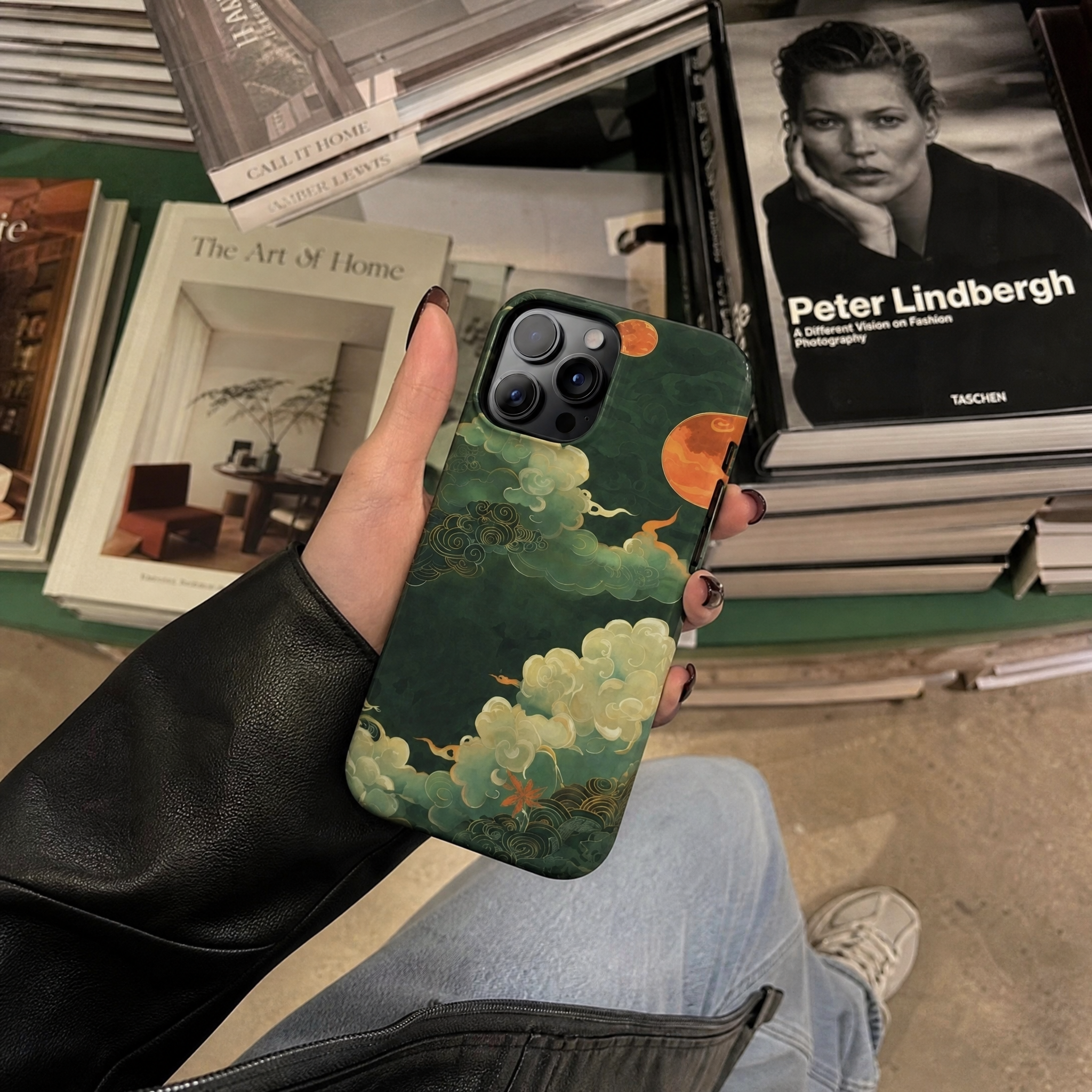 Jade Cloud Sun Case