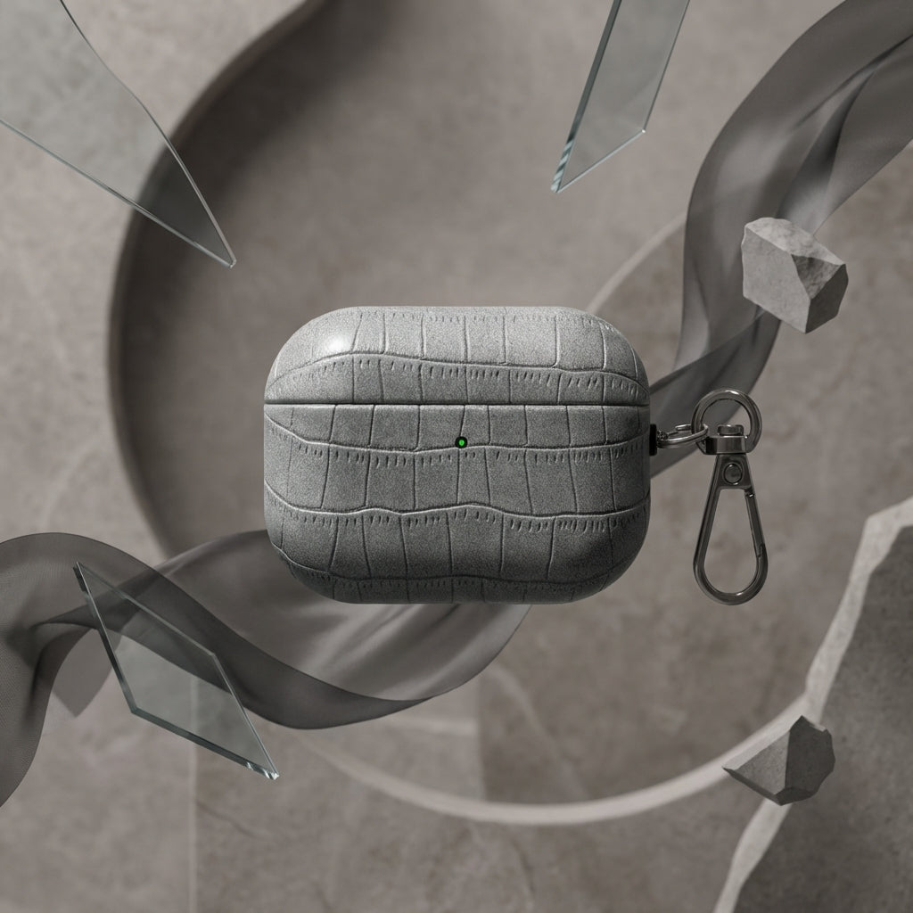 Crocodile Leather AirPods Case