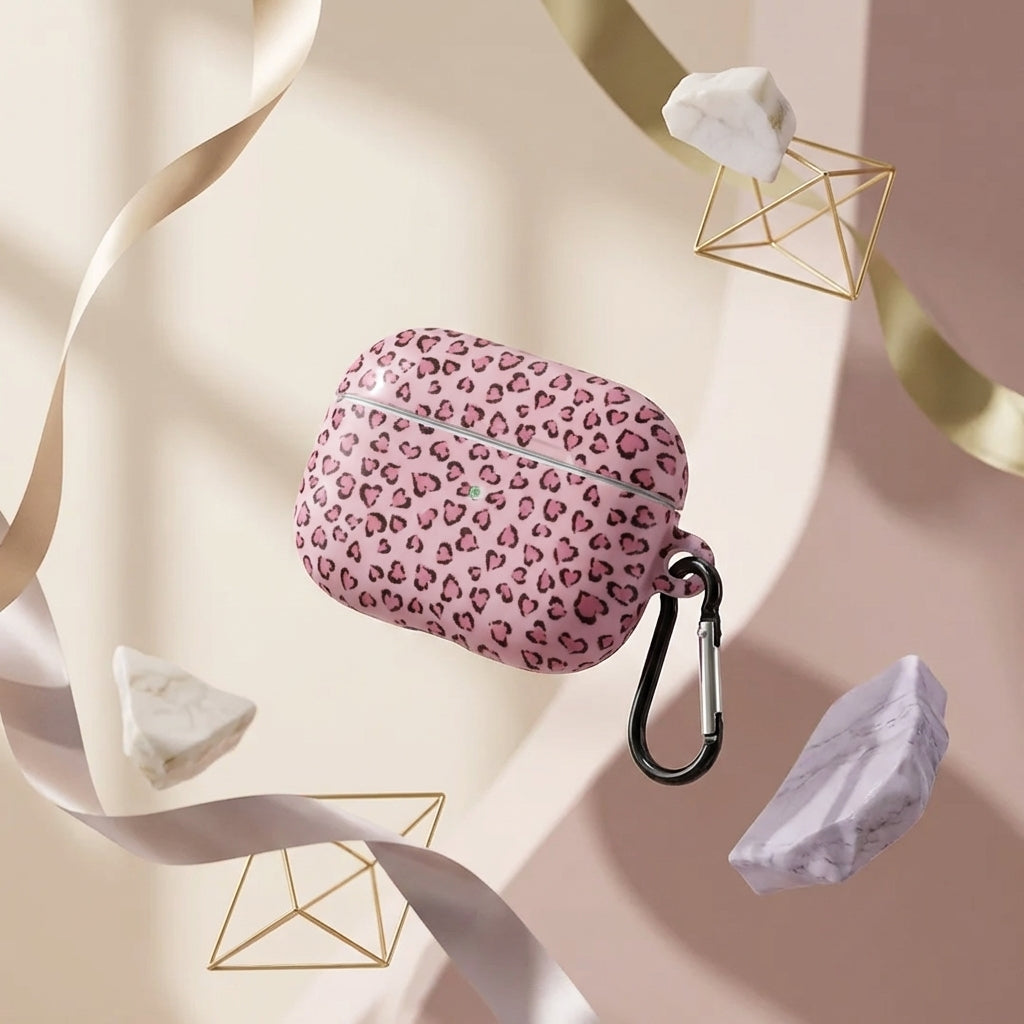 Blush Leopard AirPods Case