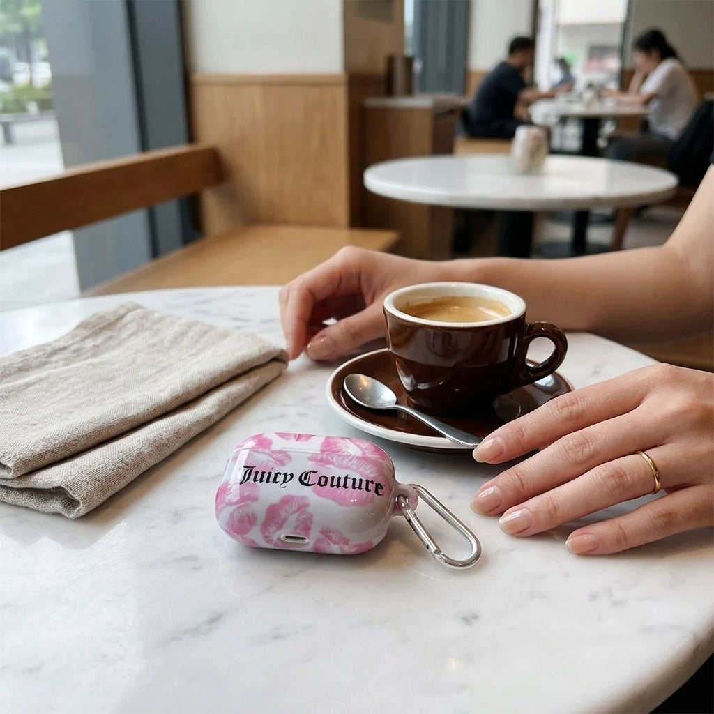 Blush Kiss AirPods Case