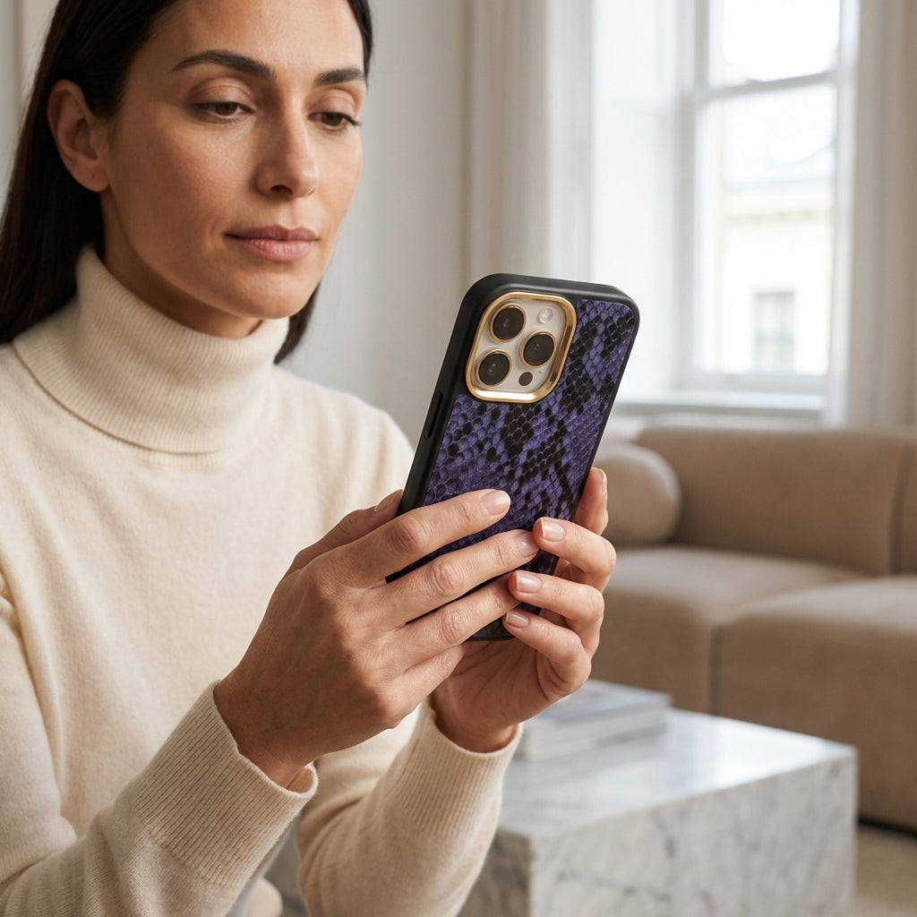 Royal Serpent Bleu Case