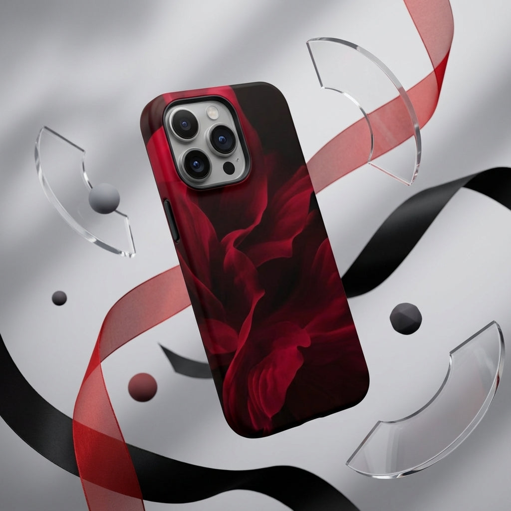 Crimson Velvet Bloom