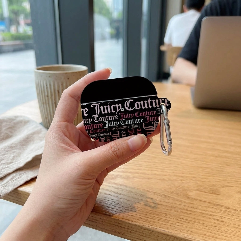 Velour Script AirPods Case