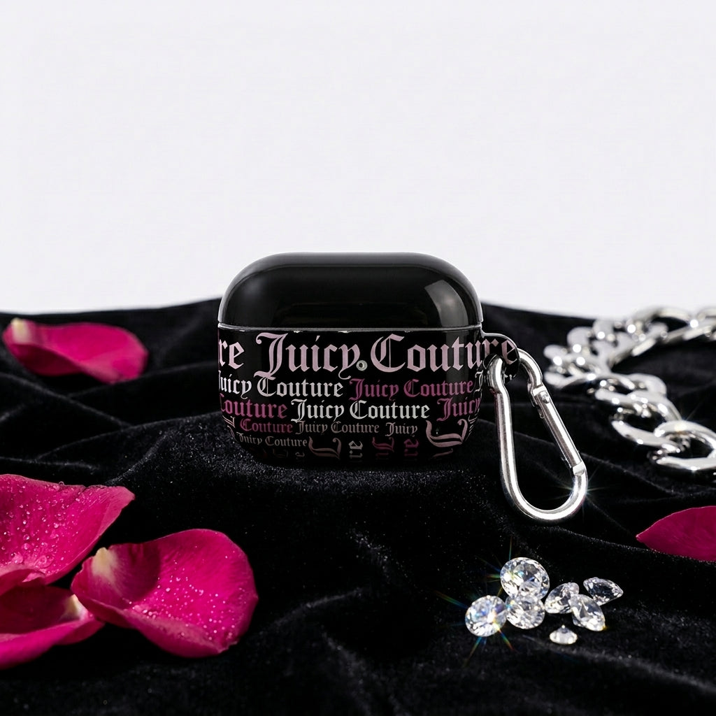 Velour Script AirPods Case